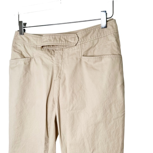 Gucci Tan Khaki Chino Pants Trousers Vintage Classic Size 40/8 - Picture 4 of 10